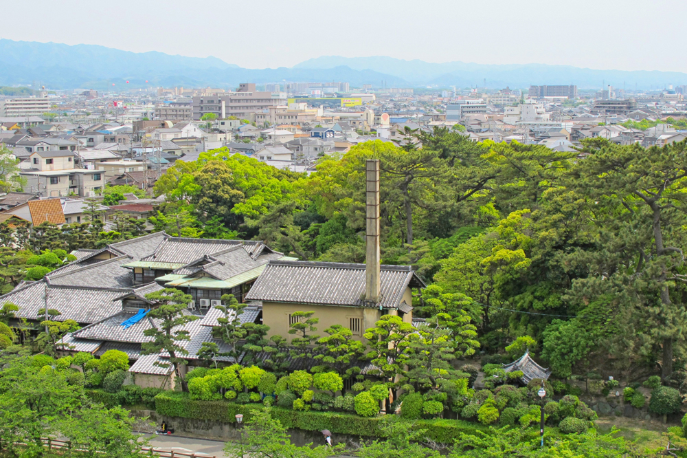 岸和田市の街並み